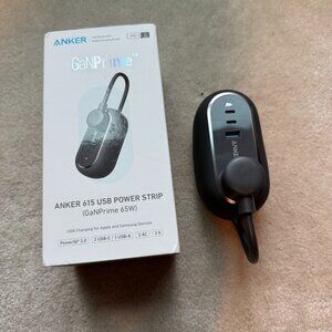 Anker GaNPrime 65W Charging Station, 615 USB-C 5-in-1 Power Strip